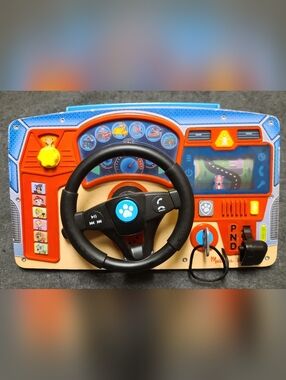 Melissa & Doug Vroom & Zoom Interactive Paw Patrol Dashboard play